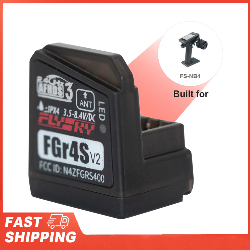 Telemetry Module Rc - ฟลายสกาย FGR4S V2 ตัวรับสัญญาณ AFHDS เสาอากาศเดี่ยวแบบสองทิศทาง