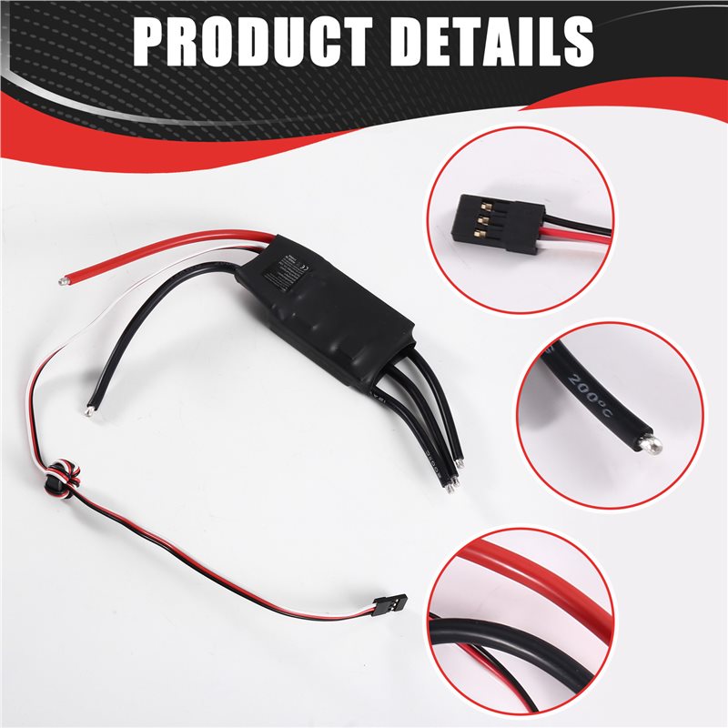Drone Rc Quadcopter - Best-RC Brushless ESC 100A ตัวควบคุมความเร็วไฟฟ้า Blheli