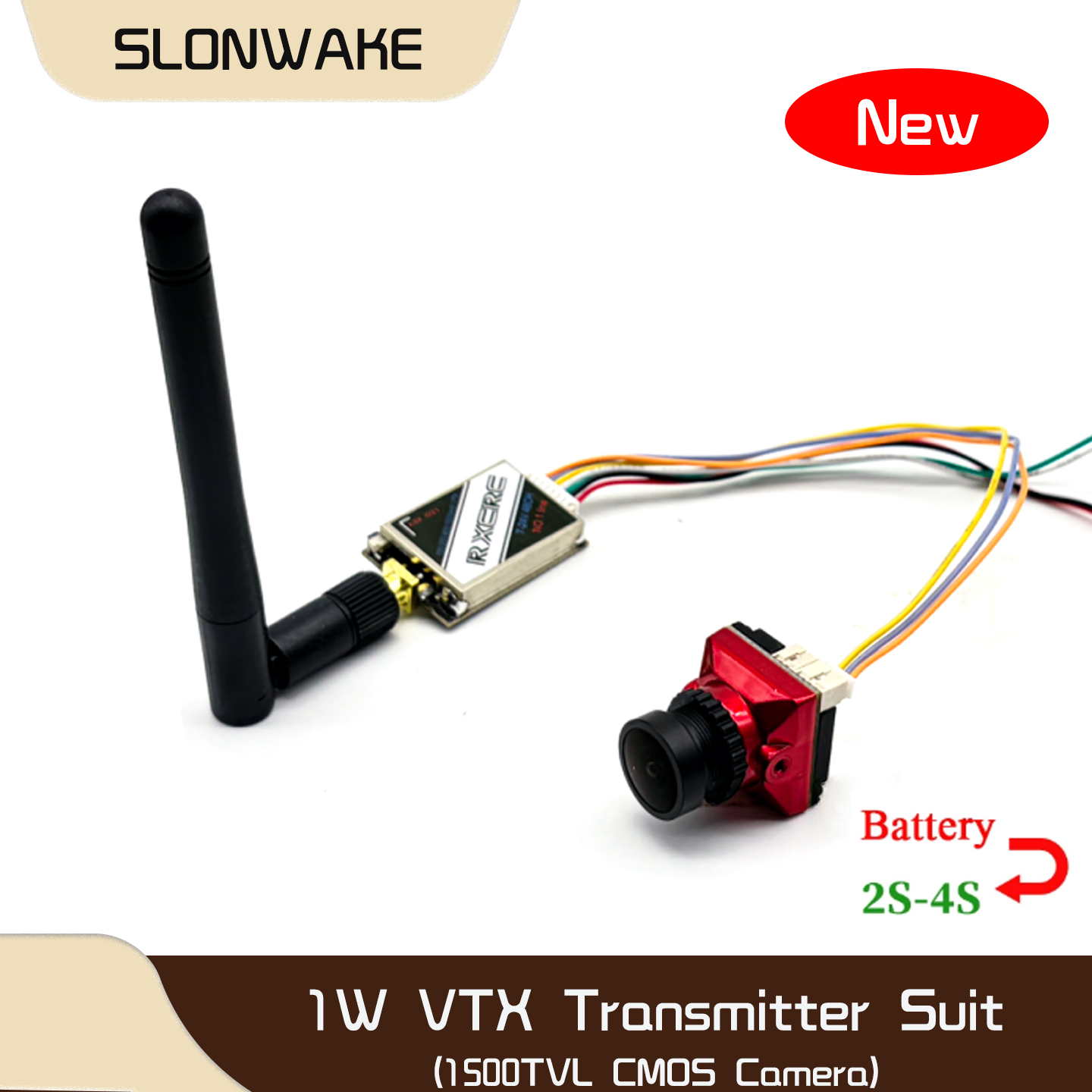 Rc Transmitter - SLONWAKE 5.8G 48CH 1W VTX 100/200/400/1000mW