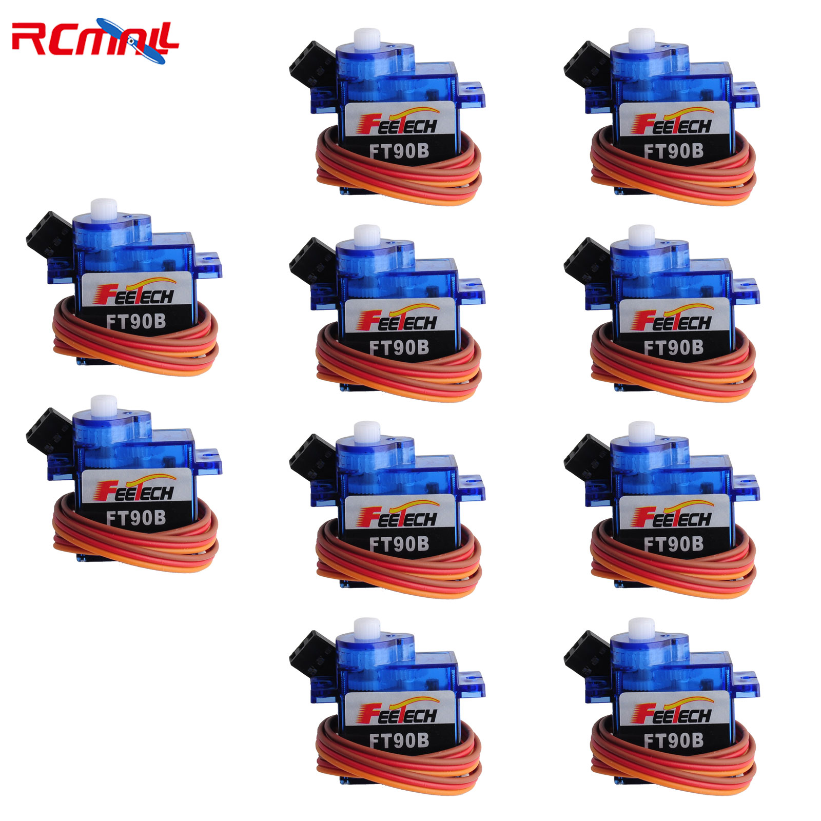 Drone Smart Rc - เซอร์โวมอเตอร์ดิจิตอล Feetech FT90B 180 องศา 6V