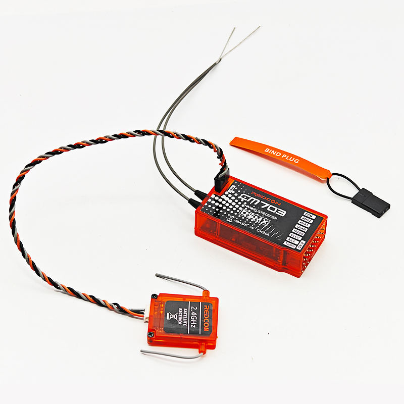 Telemetry Module Rc - CM703ตัวรับสัญญาณ2.4GHz RX 7 7ช่องสัญญาณพร้อมดาวเทียม ppm และ