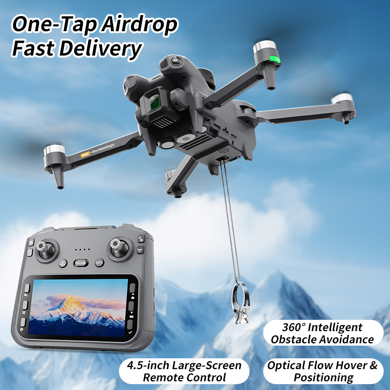 โดรน AE51 GPS พร้อมระบบหลบหลีก - Drone Avion Rc บทวิจารณ์และราคา