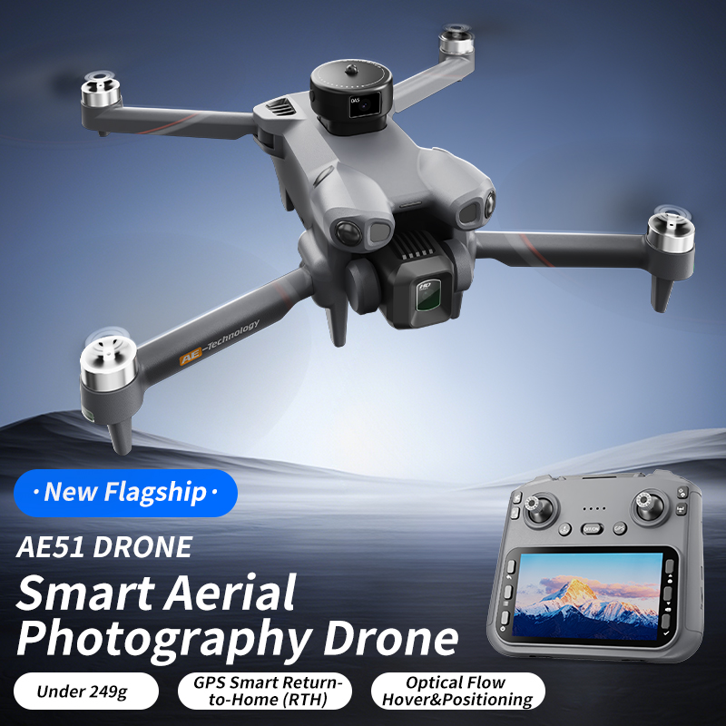 โดรน AE51 GPS พร้อมระบบหลบหลีก - Drone Avion Rc บทวิจารณ์และราคา