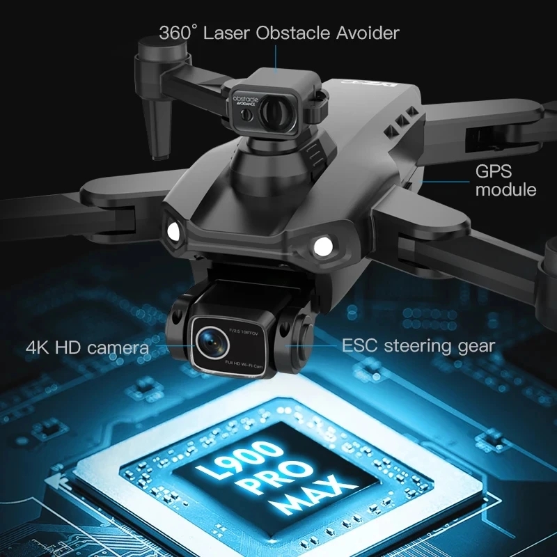L900 Pro MAX GPS โดรน 4K Profe - Drone E88Pro Rc 4K บทวิจารณ์และราคา