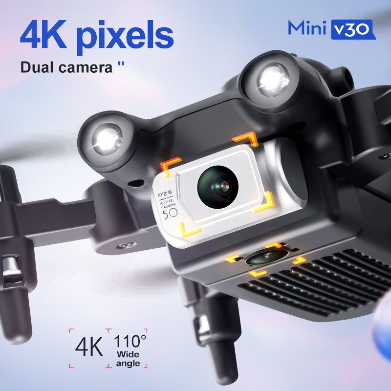 Mini V30 WiFi FPV Drone 4K HD  - Drone E88Pro Rc 4K บทวิจารณ์และราคา