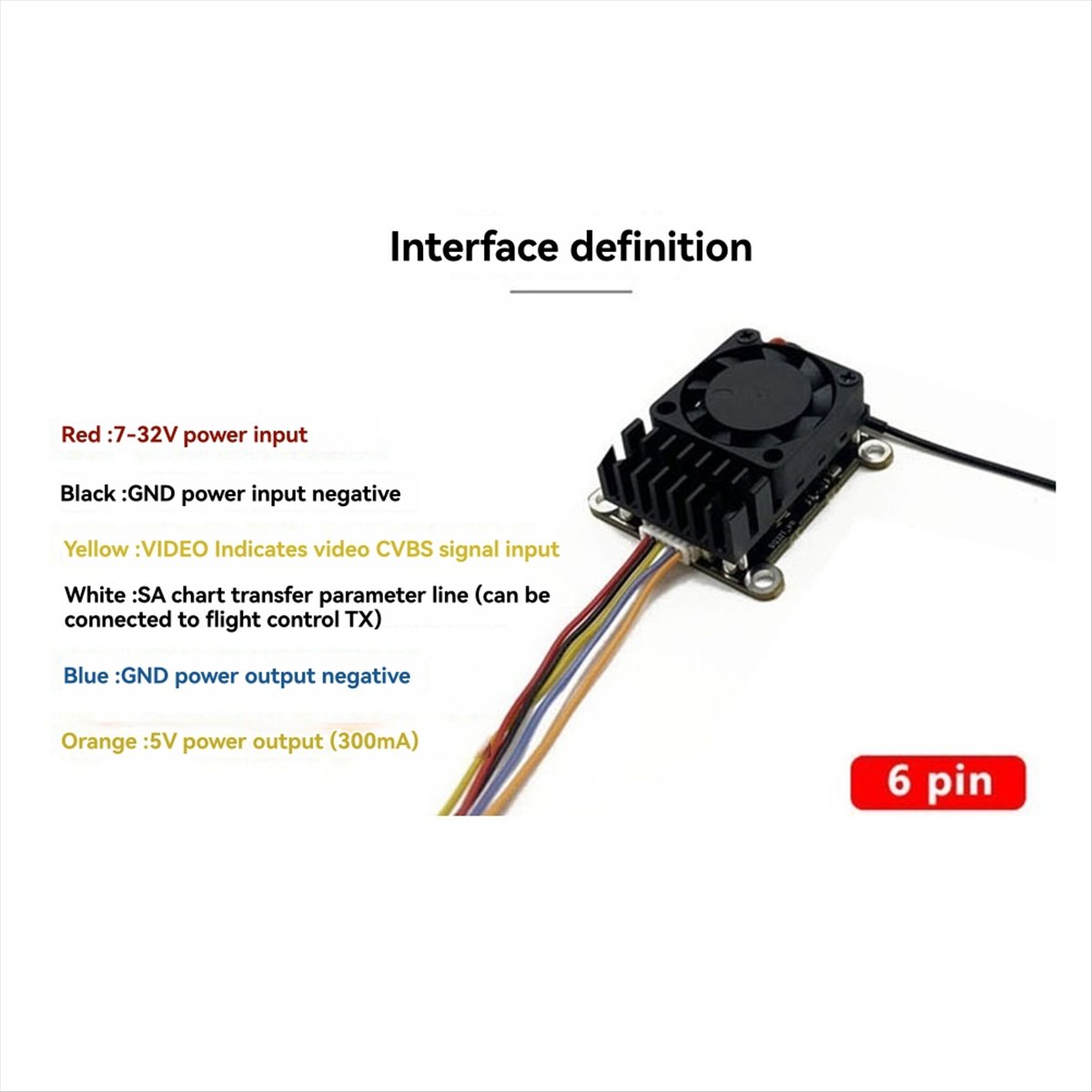 5.8G 2W VTX 2000mW โมดูลส่งสัญ - Rc Transmitter บทวิจารณ์และราคา
