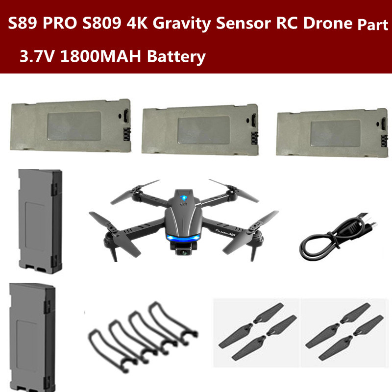 อะไหล่โดรน S89 PRO S809 4K Sma - Drone Smart Rc บทวิจารณ์และราคา