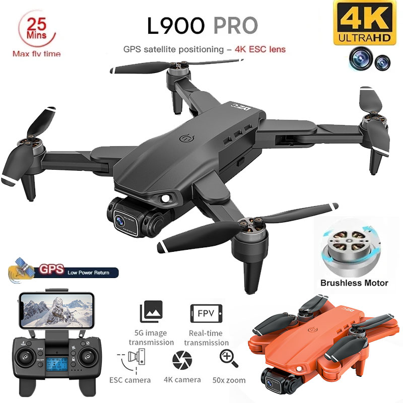 โดรน4K L900โปร GPS โดรน4K กล้อ - Drone E88Pro Rc 4K บทวิจารณ์และราคา