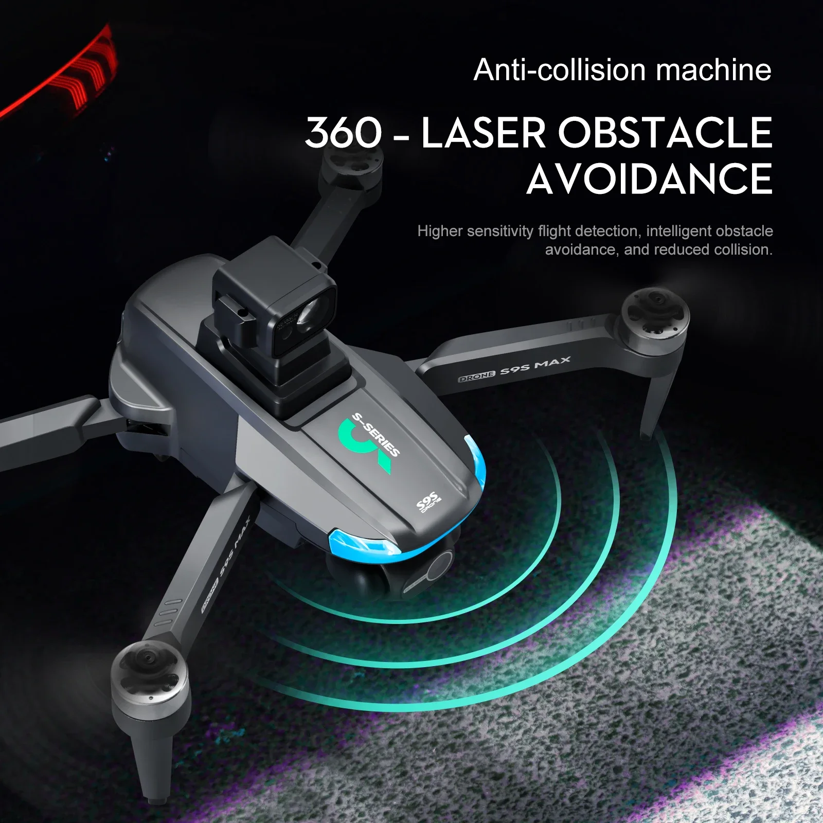 ใหม่S9S MAX MINI Drone 4K 2 แก - Drone E88Pro Rc 4K บทวิจารณ์และราคา