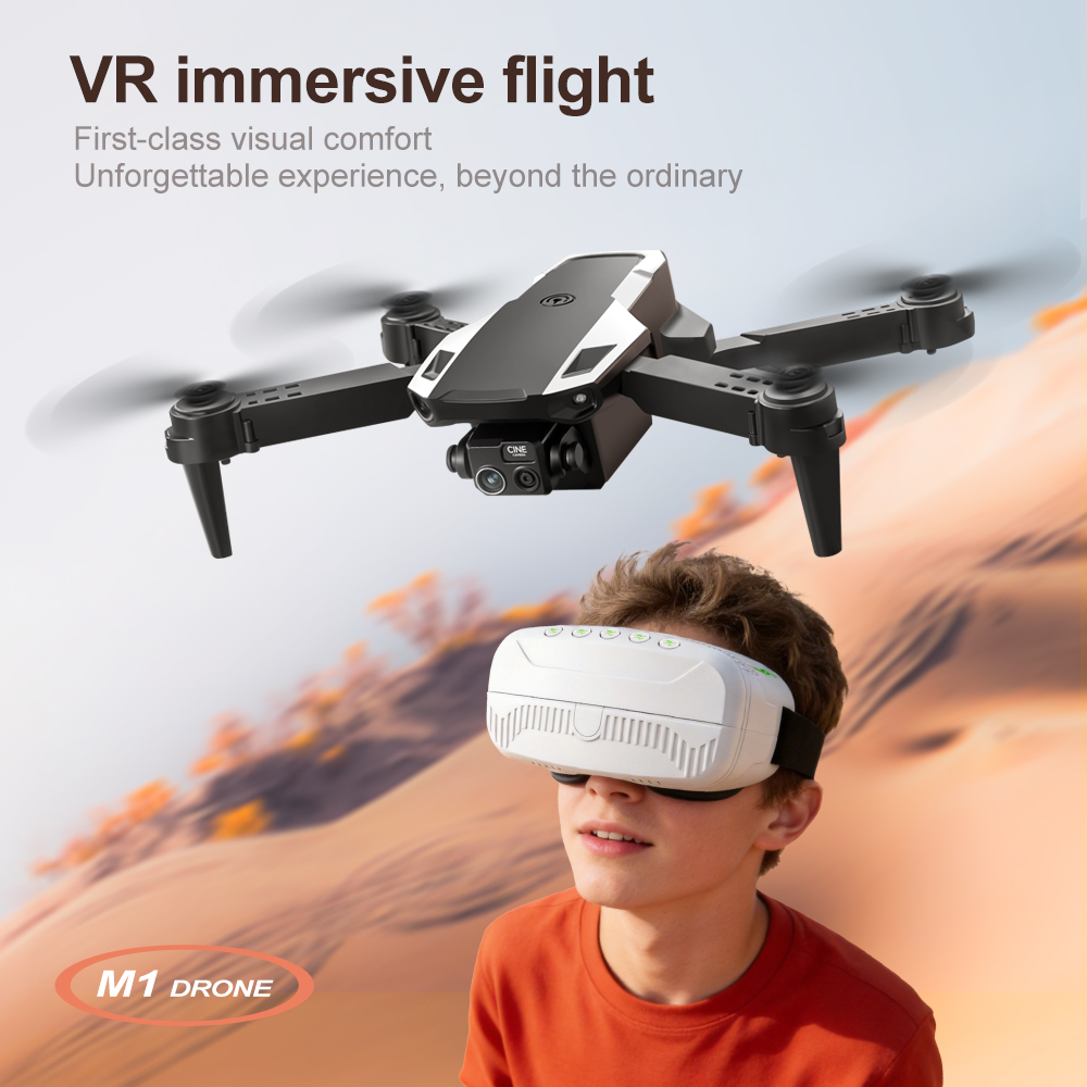 เลโนโว M1/M1VR โดรนพับได้พร้อม - Drone E88Pro Rc 4K บทวิจารณ์และราคา