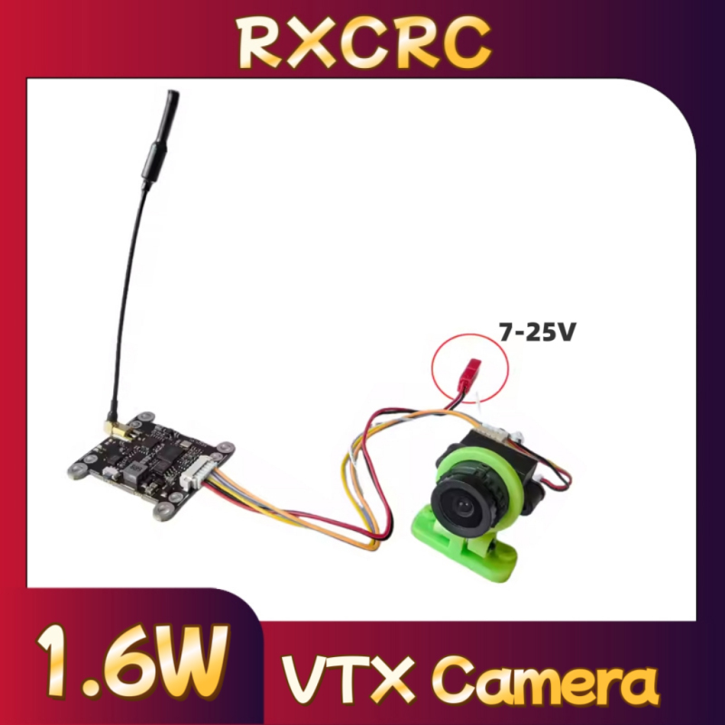 โมดูล RXCRC 5.8G 48CH 1.6W VTX - Rc Transmitter บทวิจารณ์และราคา