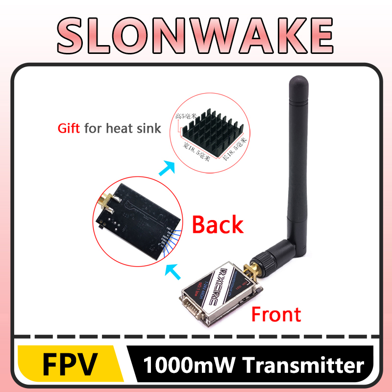SLONWAKE 5.8G 48CH 1W VTX 100/ - Rc Transmitter บทวิจารณ์และราคา