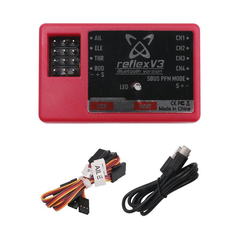 ABJG-For FMS Reflex V3 ตัวควบค - Rc Helicopter Gyro บทวิจารณ์และราคา