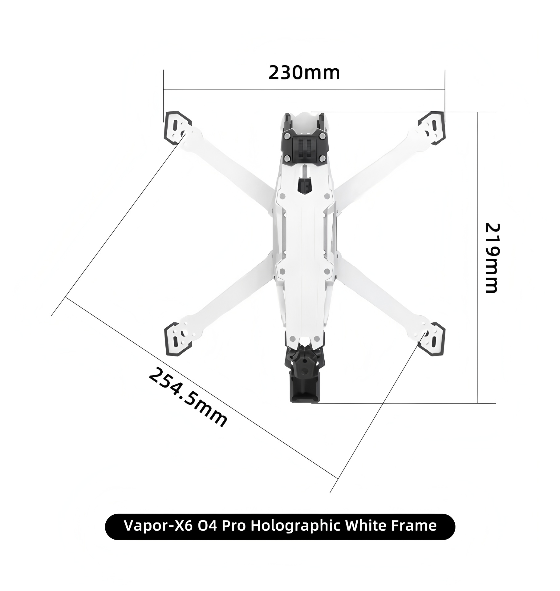 GEPRC Vapor D5/x5/x6 O4 Pro Fr - Drone Rc Quadcopter บทวิจารณ์และราคา