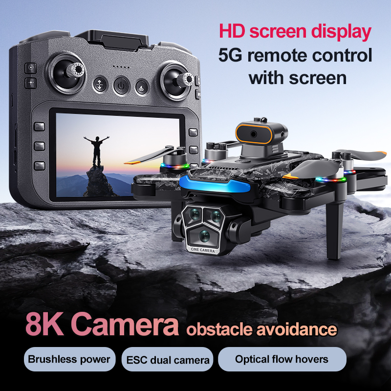 โดรน Lenovo A14 GPS 8K กล้องสา - Drone E88Pro Rc 4K บทวิจารณ์และราคา