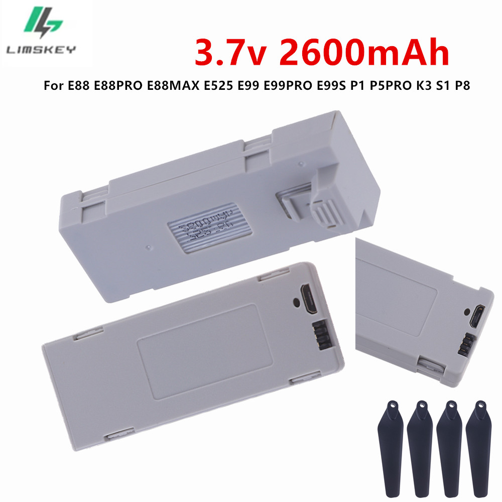 แบตเตอรี่โดรน E88 ของแท้ สำหรั - Drone Rc S1S Max บทวิจารณ์และราคา
