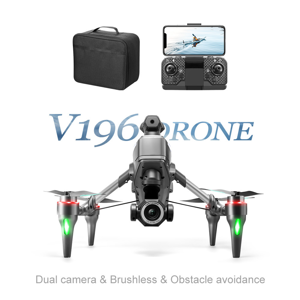แบตเตอรี่/ใบพัดโดรน V196 Brush - Drone V196 Rc บทวิจารณ์และราคา
