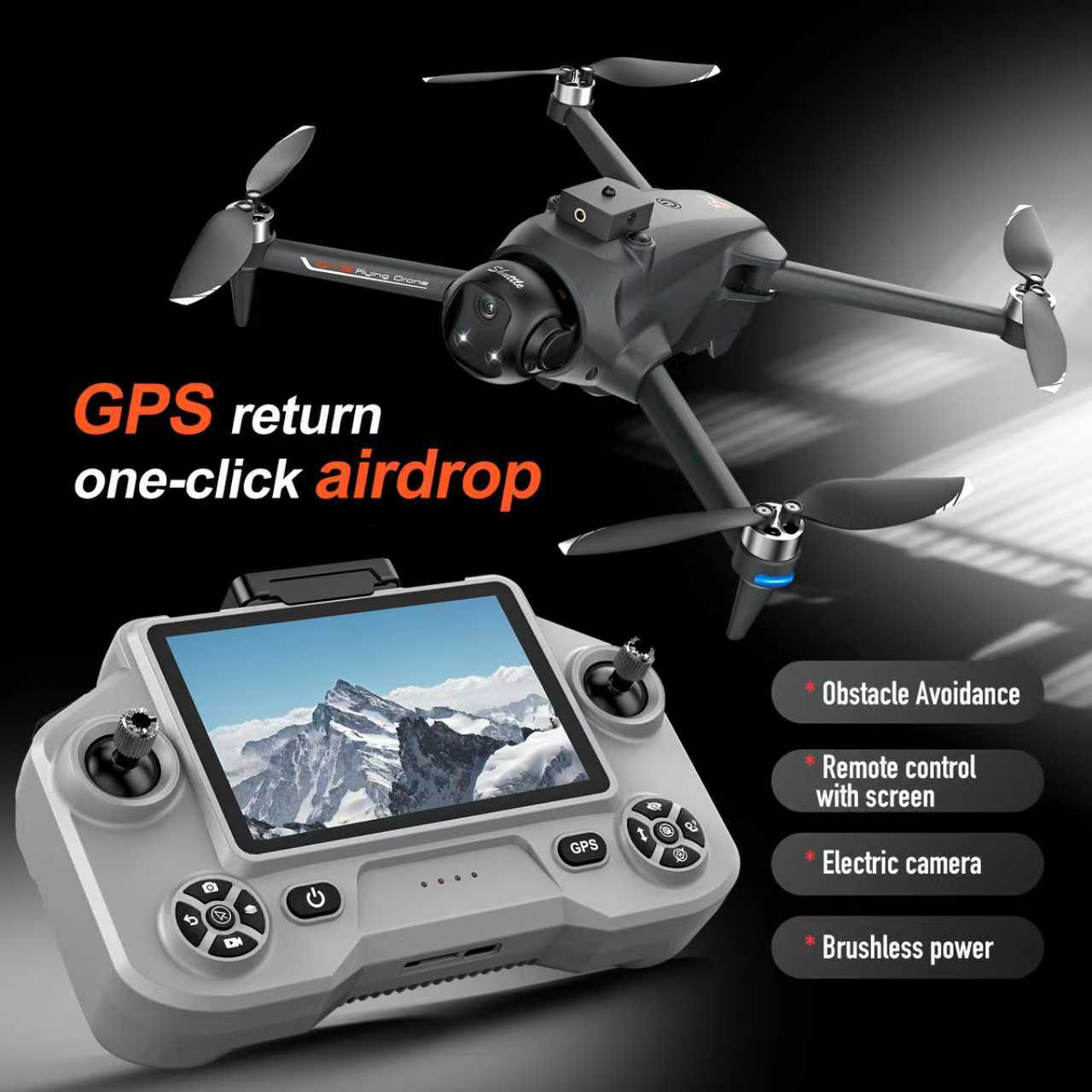 โดรน YL059 FPV GPS Quadcopter  - Drone E88Pro Rc 4K บทวิจารณ์และราคา