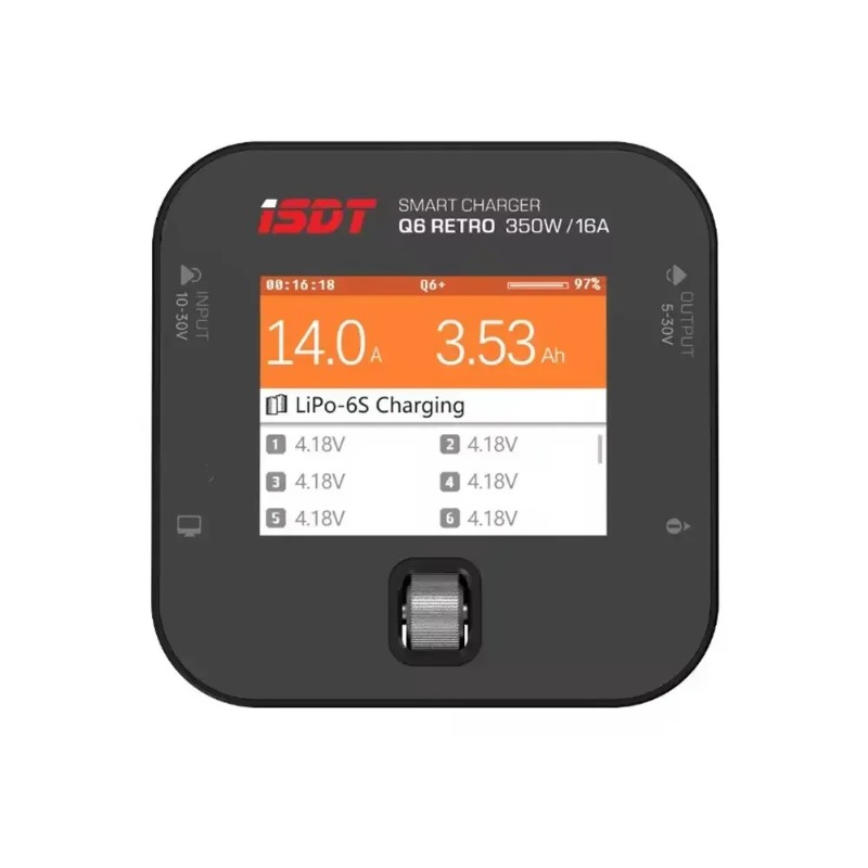 เครื่องชาร์จ/ดิสชาร์จ ISDT Q6  - Drone Smart Rc บทวิจารณ์และราคา