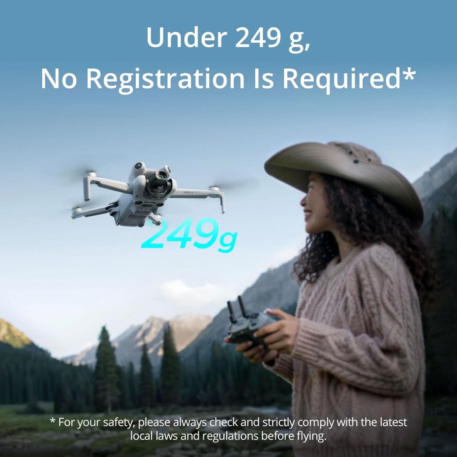 โดรน DJI Mini 4 Pro (DJI RC-N2 - Drone Dji Rc N2 บทวิจารณ์และราคา