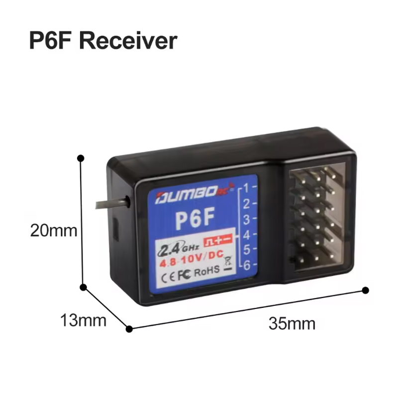 DUMBORC P6F/P6FG/P6DC/P6DCG 2. - Telemetry Module Rc บทวิจารณ์และราคา